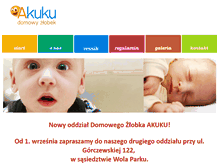 Tablet Screenshot of akuku.waw.pl
